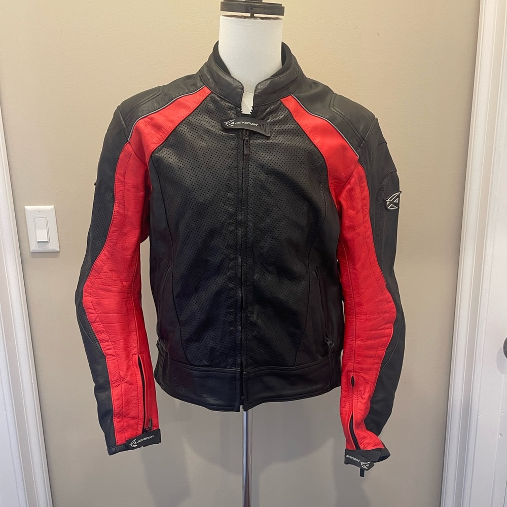 AVGSport Breeze Perforated Leather Jacket